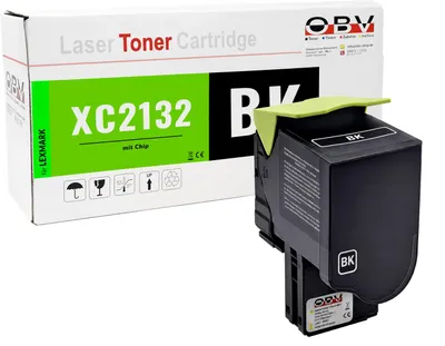Produktbild von Lexmark XC2132 kompatibler Toner Schwarz - C2132 XC2130 XC2132