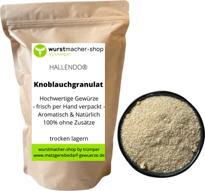 Produktbild von 1 kg Knoblauch Granulat Knoblauchgranulat - 0,2 - 0,8 mm