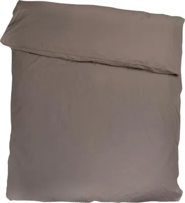 Zdjęcie produktu dla Poszwa na kołdrę z perkalu Zoeppritz Easy kolor taupe rozmiar 135x200