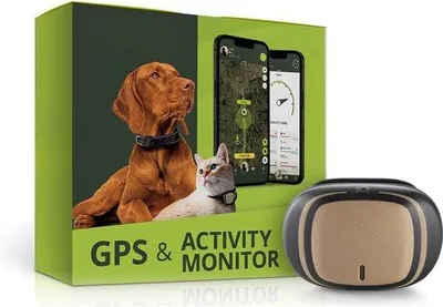Image de Traceur GPS pour animaux de compagnie - petit format - portable - alimenté par piles - traceur GPS pour chats