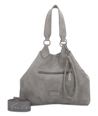 Produktbild von Fritzi aus Preußen Umhängetasche Schultertasche Rub Iggi01 Shoulder Bag Rock grau