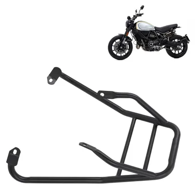 Zdjęcie produktu dla Tylny bagażnik motocyklowy, wytrzymały uchwyt do bagażnika, zamiennik do Ducati Scrambler 1100 Pro Sport