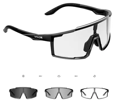 Produktbild von Photochromatische selbsttönende Fahrradbrille für Herren und Damen, klar, Rennradbrille, MTB Sportbrille, UV400