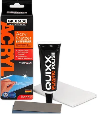 Produktbild von QUIXX Kratzer Entferner für Acrylglas 4-teilig