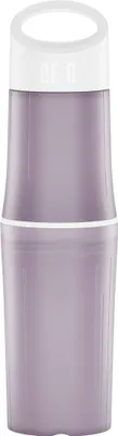 Produktbild von BE O BOTTLE Trinkflasche 500ml amethyst purple Zuckerrohr