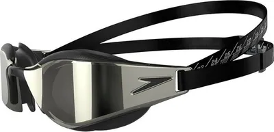 Produktbild von Speedo - "Fastskin Hyper Elite" Schwimmbrille für Herren/Damen Unisex CS2603 (Einheitsgröße) (Schwarz/Oxidgrau/Feuerrot)