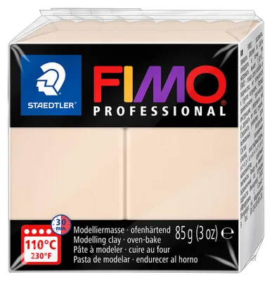 Produktbild von Staedtler Mod.masse Fimo prof 85g beige