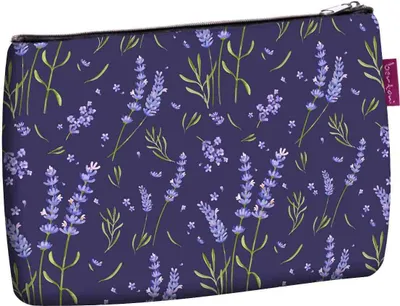 Zdjęcie produktu dla Wysokiej jakości kosmetyczka Bertoni SOLO 14x21cm - LAVENDEL