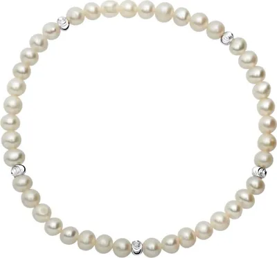 Produktbild von Schlicht-elegantes Armband aus echten Süßwasserperlen