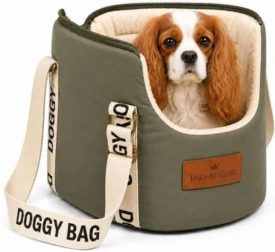 Produktbild von Tragetasche für Hunde – Blau – Transporttasche für kleine Hunde