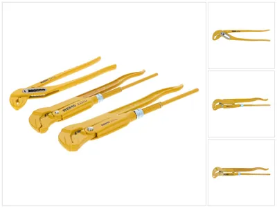 Obrázok produktu pre REMS Sada na zachytávanie S 1'' S 1 1/2'' W 240 Kliešte na rúrky a vodné čerpadlá ( 116X01 R ) DIN 5234 ISO 8976