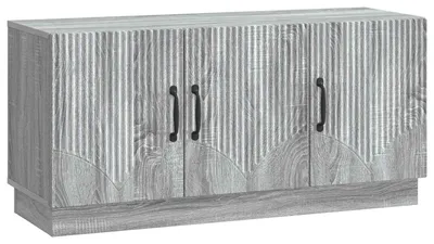 Obrázok produktu pre vidaXL TV stolík, sivý Sonoma, 99 x 34,5 x 47 cm, drevotrieska