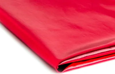 Produktbild von Lame-Stoff, Folienstoff, Stoff mit metallischem Glanz, Rot 50x150 cm