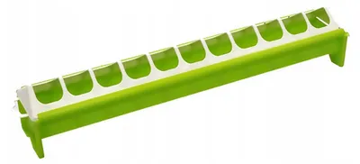 Produktbild von Novital Futtertrog für Geflügel 75 cm Kunststoff Grün
