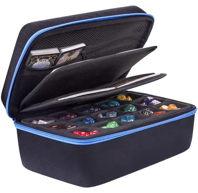 Productafbeelding van Dobbelstenen etui - Organizer voor DND en bordspellen