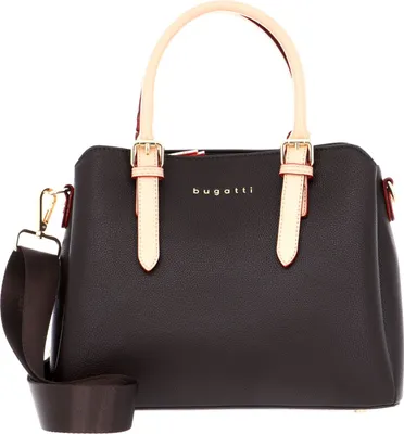 Image de bugatti sac à main sac à épaule bandoulière Ella Bowling Bag Darkbrown brun