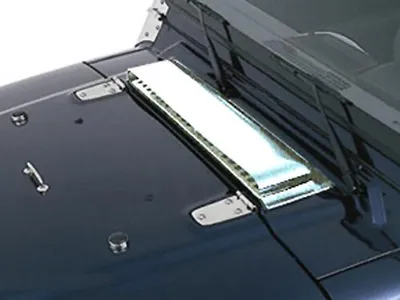 Zdjęcie produktu dla Airscoop do kratki wentylacyjnej chrom Jeep Wrangler TJ
