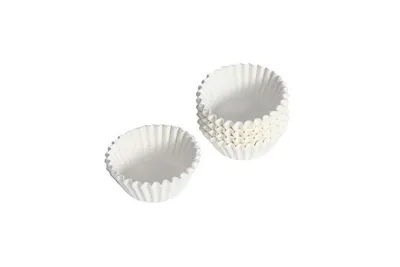 Produktbild von Muffinpapier, Gebäckkapseln 1000 Stück, weiß backfeste Papierförmchen, CupcakeinMuffinpapier weiß 1000 Stück