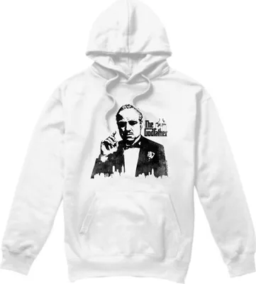 Immagine prodotto di Il Padrino - Felpa con cappuccio da uomo TV8992 (XXL) (Bianco)