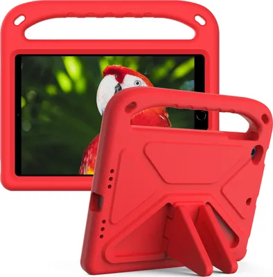 Immagine prodotto di Custodia protettiva per iPad Mini 1/2/3/4/5, leggera custodia per bambini in EVA con maniglia e supporto Rosso