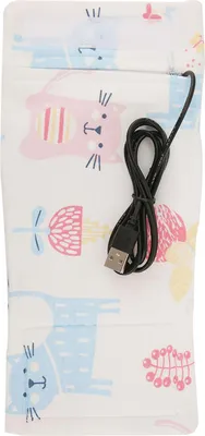 Produktbild von USB -Babyflasche hält warme tragbare Milch Reiseabdeckung Isolierung Thermostat Katze