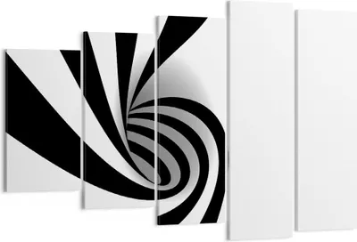 Produktbild von Bild auf Leinwand - Leinwandbild - Abstrakt kreativ dekoration muster - 150x100cm - Wand Bild - Wanddeko - Leinwanddruck - Bilder - Kunstdruck - Leinwand bilder - Wandkunst - EG150x100-2170