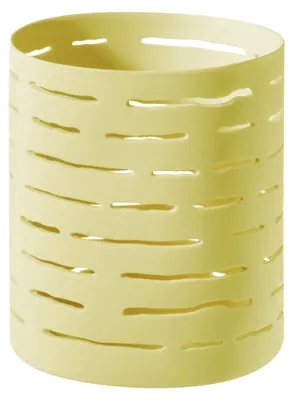 Zdjęcie produktu dla ASA Windlicht, gelb mit Durchbrüc d. 6,5 cm, h. 7,5 cm, porcelain