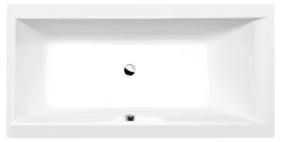 Productafbeelding van CLEO rechthoekige badkuip met poten, 150 x 75 x 48 cm, wit