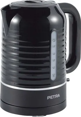 Immagine prodotto di Petra Petra bollitore Easy View Window filtro antiscottatura nero 3000 W