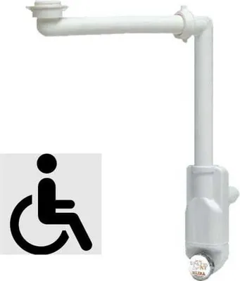 Produktbild von Waschtisch Raumsparsiphon Möbel Siphon EXTRA SLIM