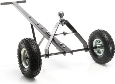 Obrázok produktu pre Pomôcka na manévrovanie s prívesom Wiltec pre karavany do 270 kg, 110 x 72 x 30 cm, manévrovací vozík s rukoväťou a pneumatikami