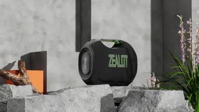 Image de Haut-parleur sans fil - Haut-parleur Bluetooth - Haut-parleur portable - Haut-parleur d'extérieur - Haut-parleur pour fêtes - Autonomie de 36 heures