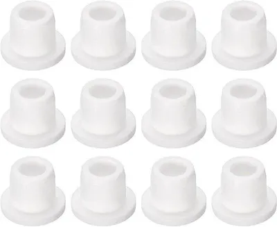 Obrázok produktu pre Gumené zátky 9–10 mm, 12 ks, biele