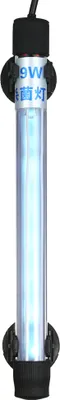 Zdjęcie produktu dla Lampa sterylizacyjna UV o mocy 9 W, zanurzeniowy sterylizator UV do dezynfekcji wody w akwariach i stawach, 220–240 V prądu przemiennego