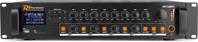 Immagine prodotto di Amplificatore mixer nero da 120 w Monacor 952.068