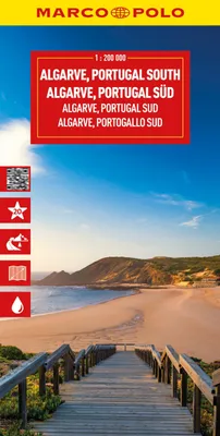 Zdjęcie produktu dla MARCO POLO Mapa turystyczna Algarve, Portugalia Południowa 1:200.000