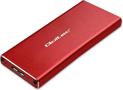 Zdjęcie produktu dla Qoltec Enclosure M.2 SSD drive SATA,NGFF,USB3.0,2TB