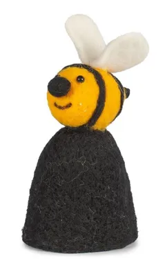 Produktbild von Eierwärmer [ Biene ] für den fröhlichen Frühstückstisch - 12cm