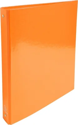 Obrázok produktu pre Krúžkový zakladač Iderama A4 kartón 4 krúžky 30 mm oranžový balenie 10 ks