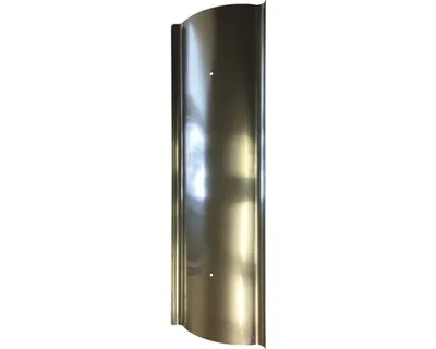 Produktbild von Ofenrohr Hitzeschild aus Reinaluminium länge 65 cm