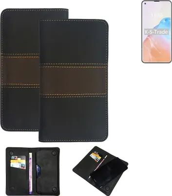 Produktbild von K-S-Trade Hülle Handyhülle kompatibel mit Cubot X30 Schutzhülle Walletcase Bookstyle Tasche Schutz Case Handytasche Wallet Cover Kunstleder