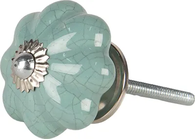 Produktbild von Clayre & Eef Türknauf Ø 4 cm Grün Keramik