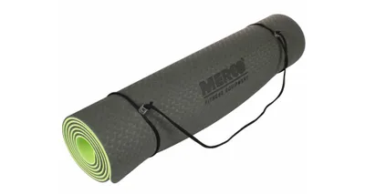 Image de Merco Yoga TPE 6 Double Mat tapis d'exercice noir-vert variante 40619
