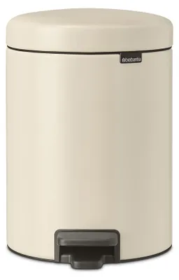 Productafbeelding van Brabantia NewIcon Vuilnisemmer, zachtbeige, 5 liter