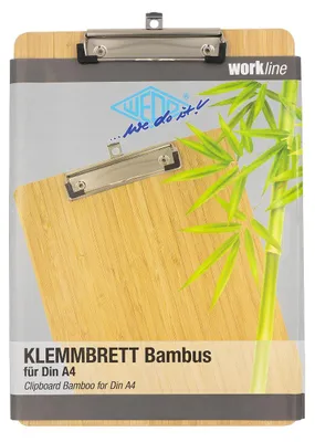 Produktbild von Wedo 57 4504, Braun, A4, Bambus, 3 mm, 1 Stück(e)