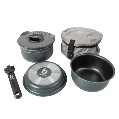 Produktbild von Bo-Camp 5-tlg. Camping-Kochgeschirr-Set Trekking Aluminium