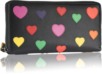 Obrázek produktu pro Visconti dámská peněženka z přírodní kůže černá RFID 19x10 cm