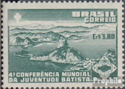 Produktbild von Briefmarken Brasilien 1953 Mi 804 (kompl.Ausg.) postfrisch Weltkonferenz der Baptistenjugend