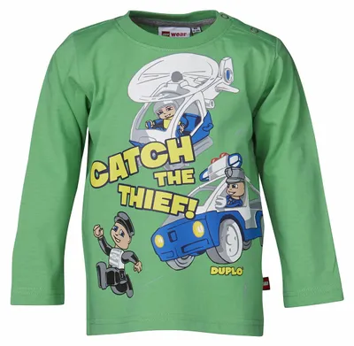 Produktbild von LEGO WEAR Jungen Kinder Langarm-Shirt Lego Duplo TAJS 307  Gr. 74 - 98 80