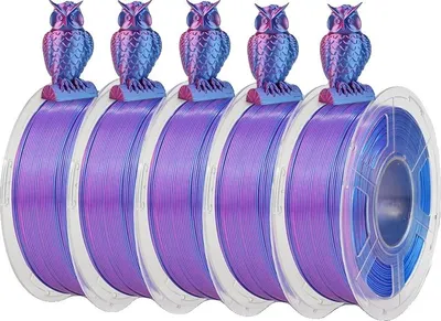 Obrázok produktu pre filament pre 3D tlačiarne, dvojfarebný, trojfarebný, SKDC červená modrá